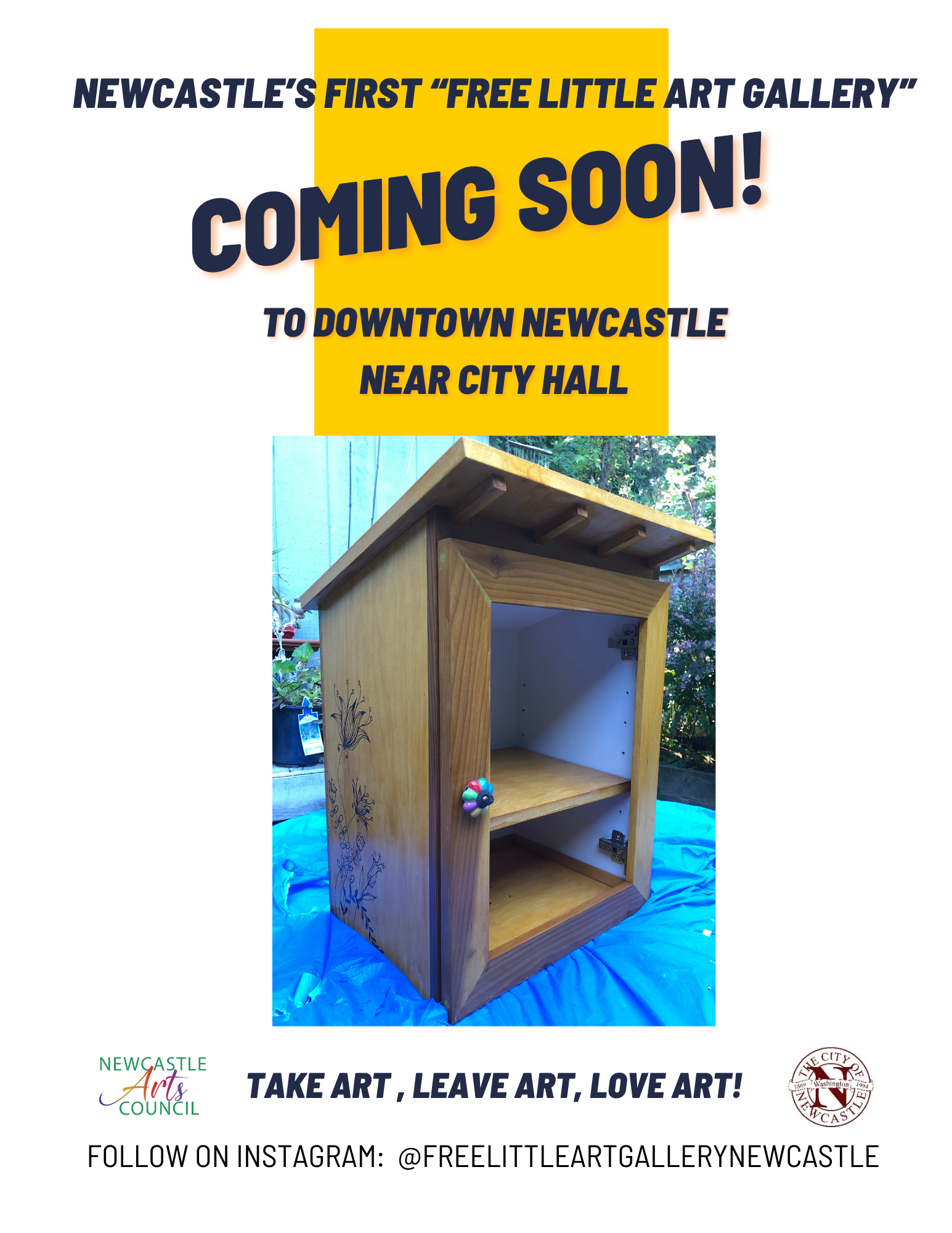 Free Little Art Gallery Flier - 09042023