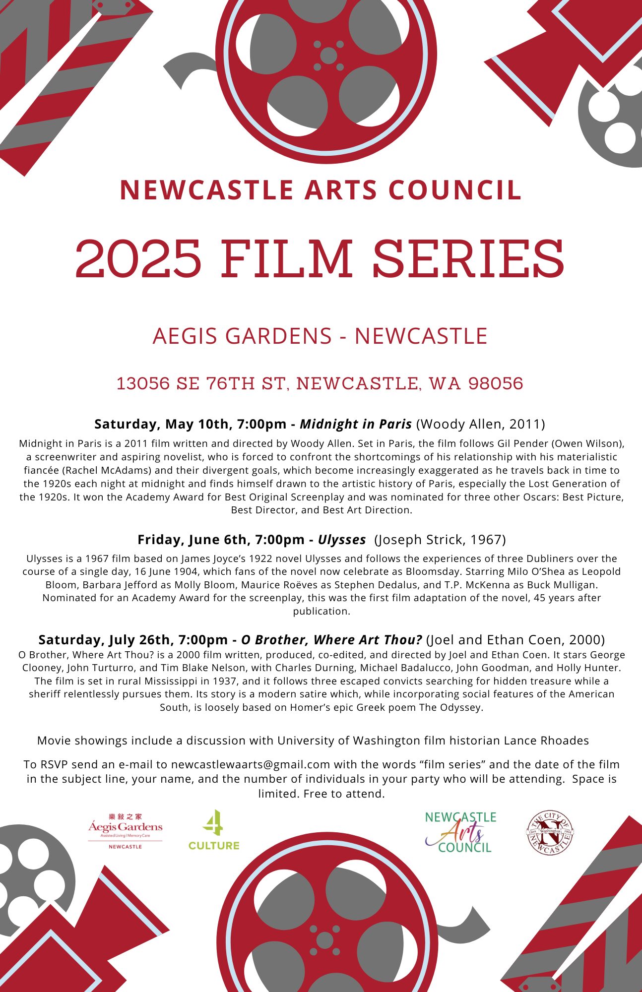 2025 Film Series - May-June-July Draft 1
