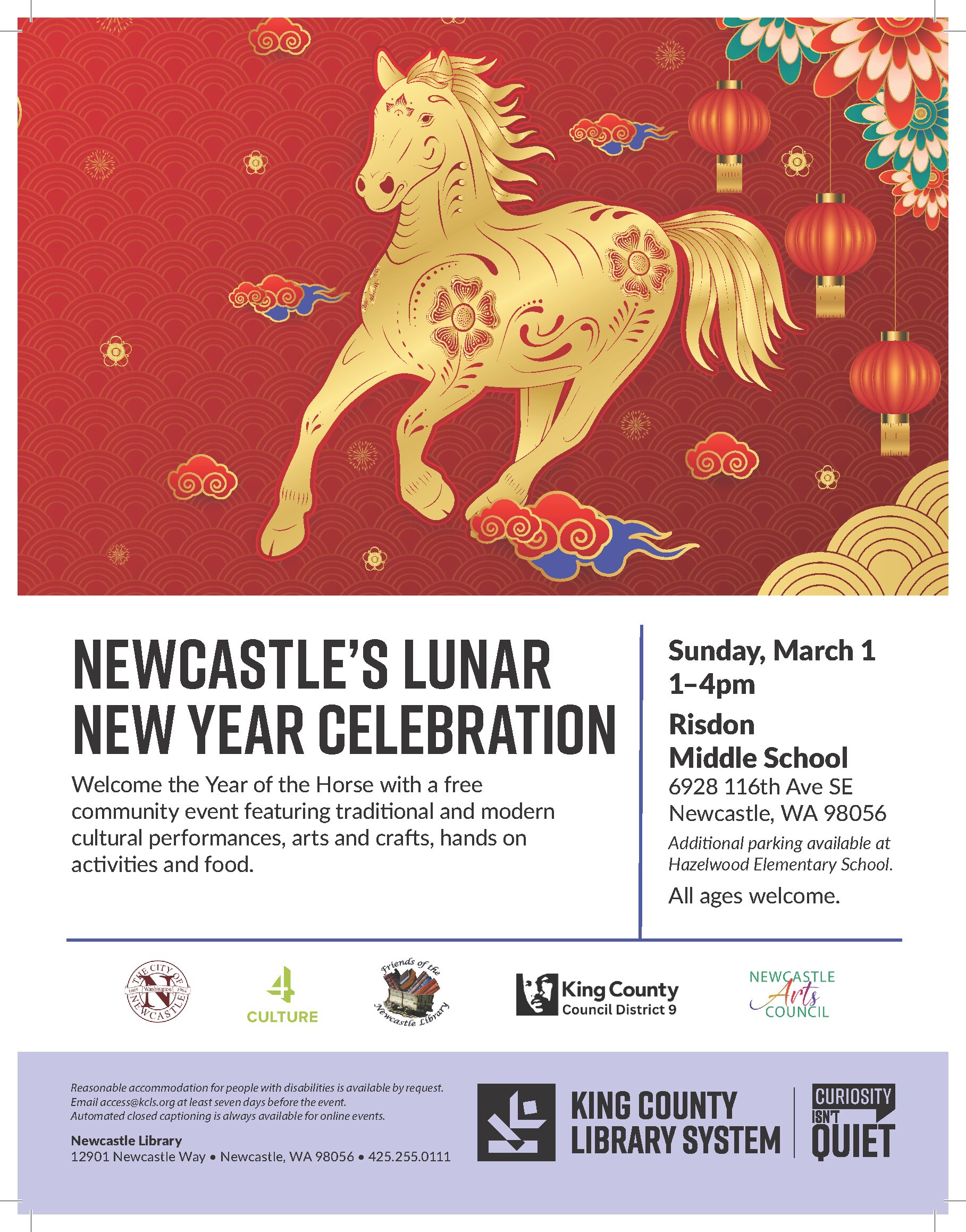 38141 NC Newcastle's Lunar New Year Celebration 2026 PRINT